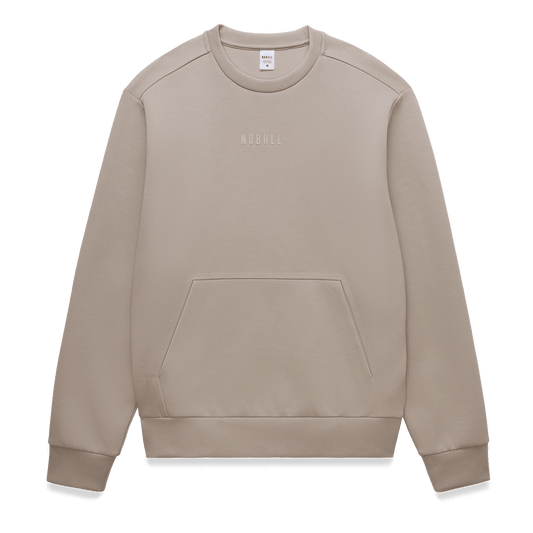 Men's Taupe Elements Crew Sweatshirt
