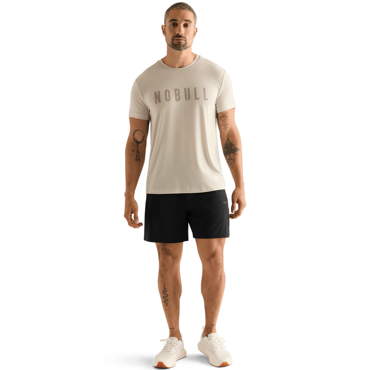 Men's Black NOBULL Training Short 6" (Unlined)