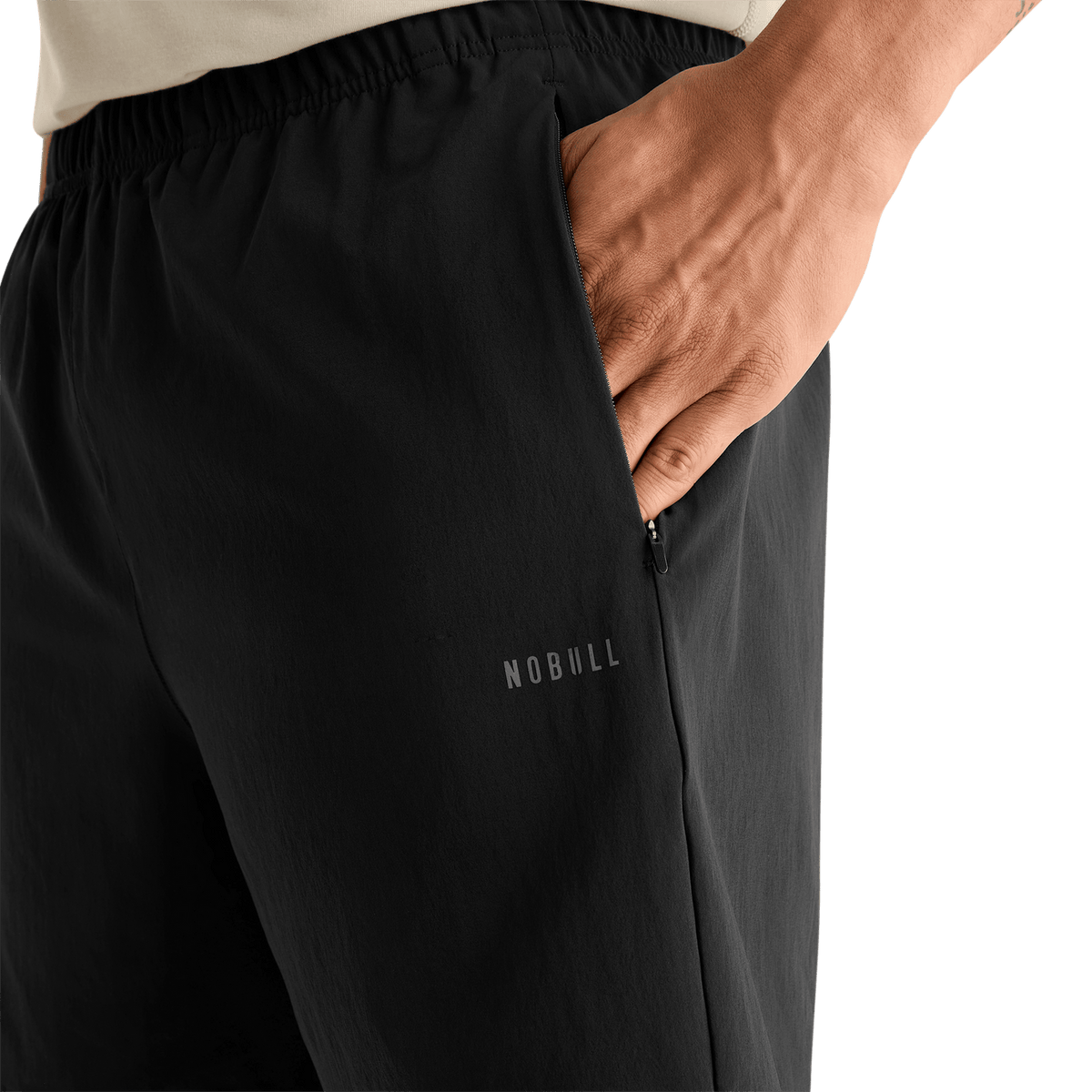 Men's Black NOBULL Training Short 6" (Unlined)