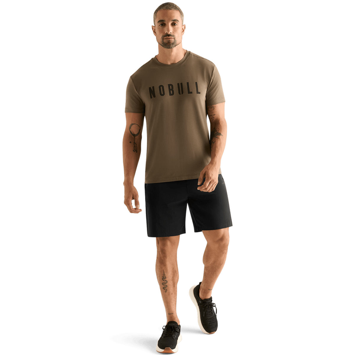 Men's Black NOBULL Training Short 8" (Unlined)