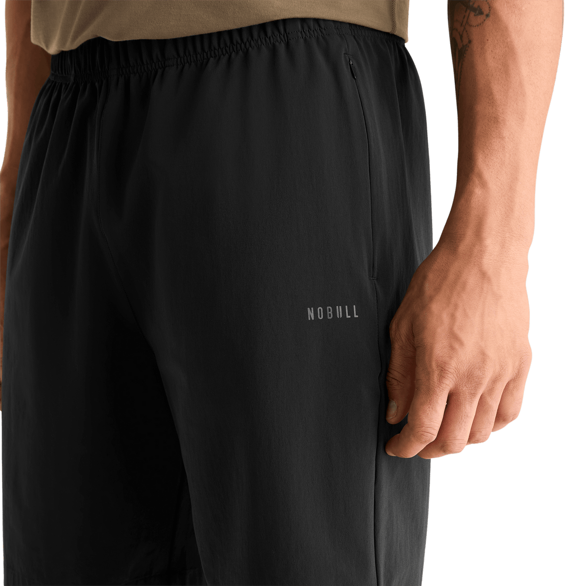Men's Black NOBULL Training Short 8" (Unlined)