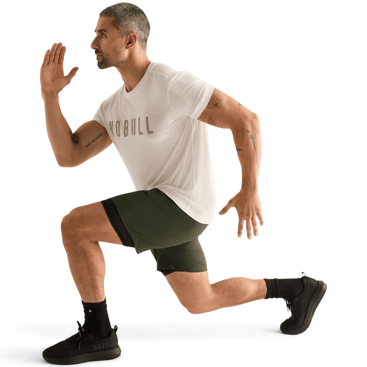 Men's Dark Army NOBULL Training Short 6" (Lined)