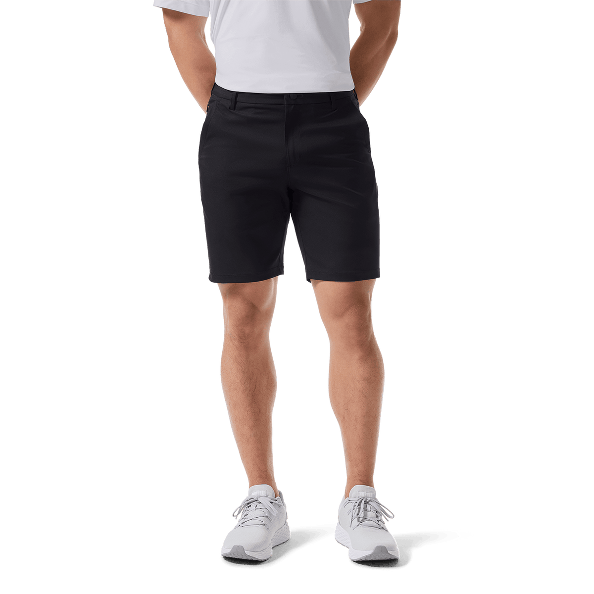 Men's Black Dealmaker Chino+ Short  X Public Rec