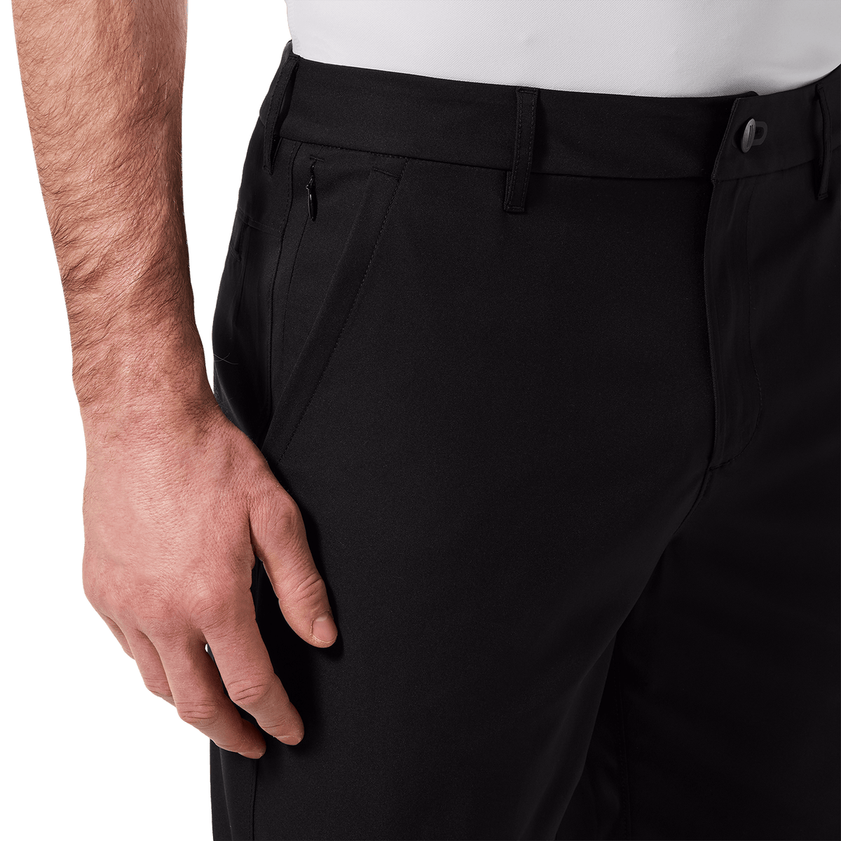 Men's Black Dealmaker Chino+ Short  X Public Rec