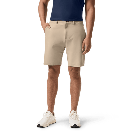 Men's Taupe Gamechanger 5-Pocket Short  X Public Rec