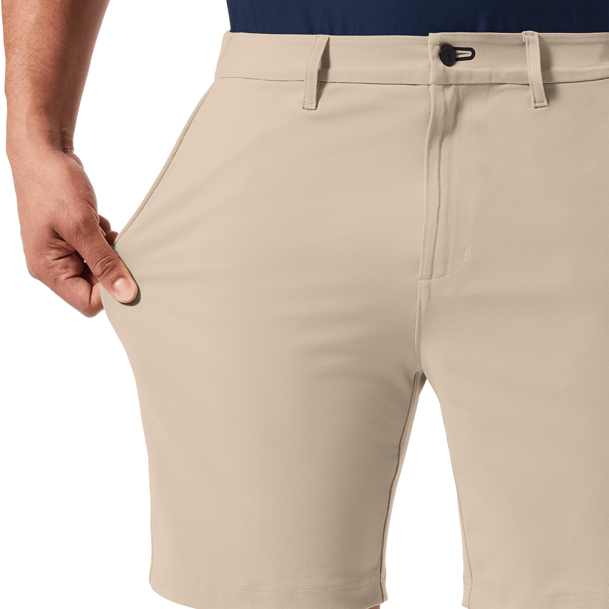 Men's Taupe Gamechanger 5-Pocket Short  X Public Rec