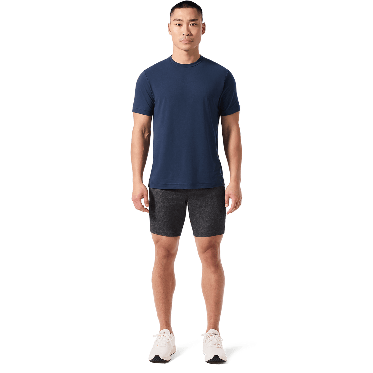Men's Charcoal Heather Gamechanger Rec Short  X Public Rec