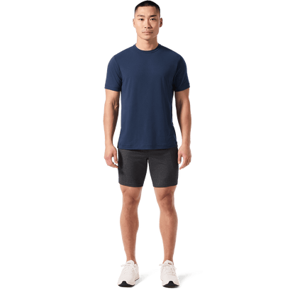 Men's Charcoal Heather Gamechanger Rec Short  X Public Rec