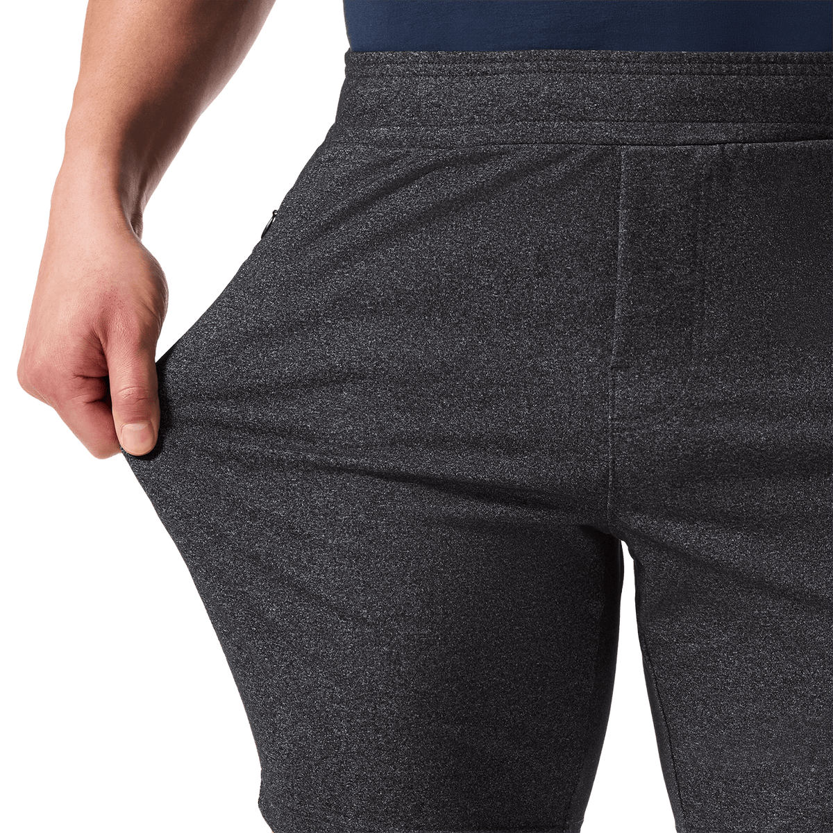 Men's Charcoal Heather Gamechanger Rec Short  X Public Rec