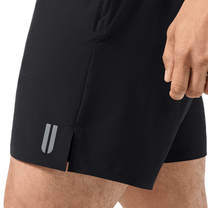Men's Black Drive Short 6" (Lined)