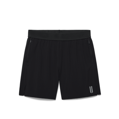 Men's Black Drive Short 6" (Unlined)