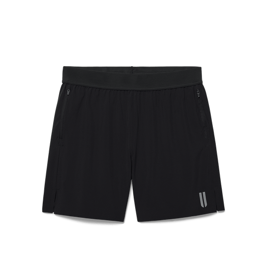 Men's Black Drive Short 6" (Unlined)