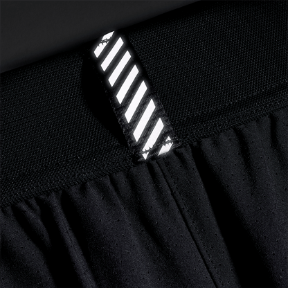 Men's Black Drive Short 6" (Unlined)