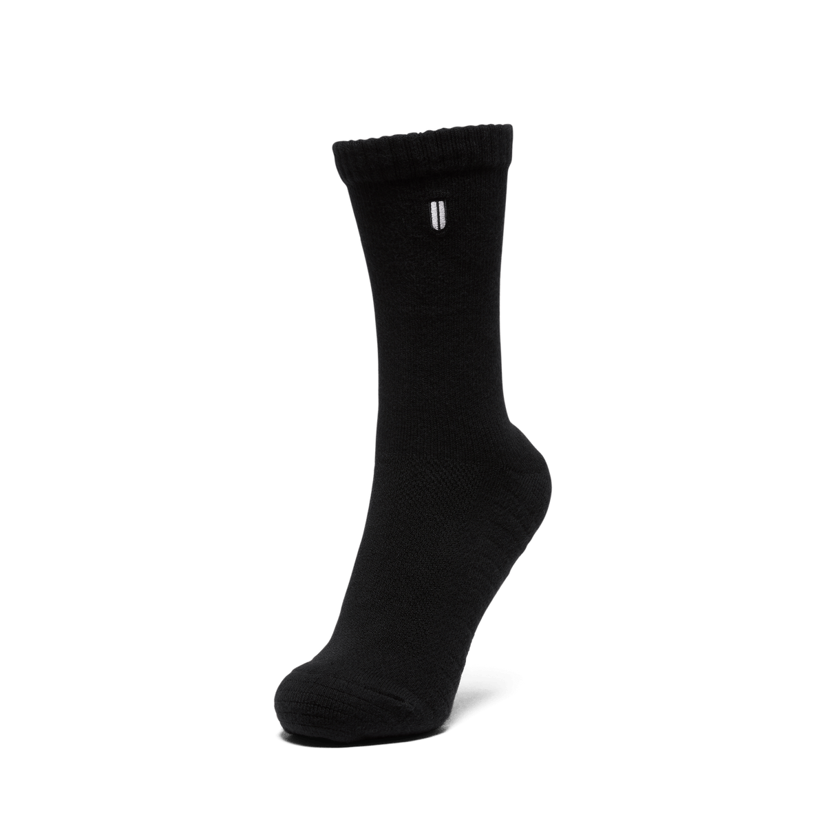 Black Crew Sock