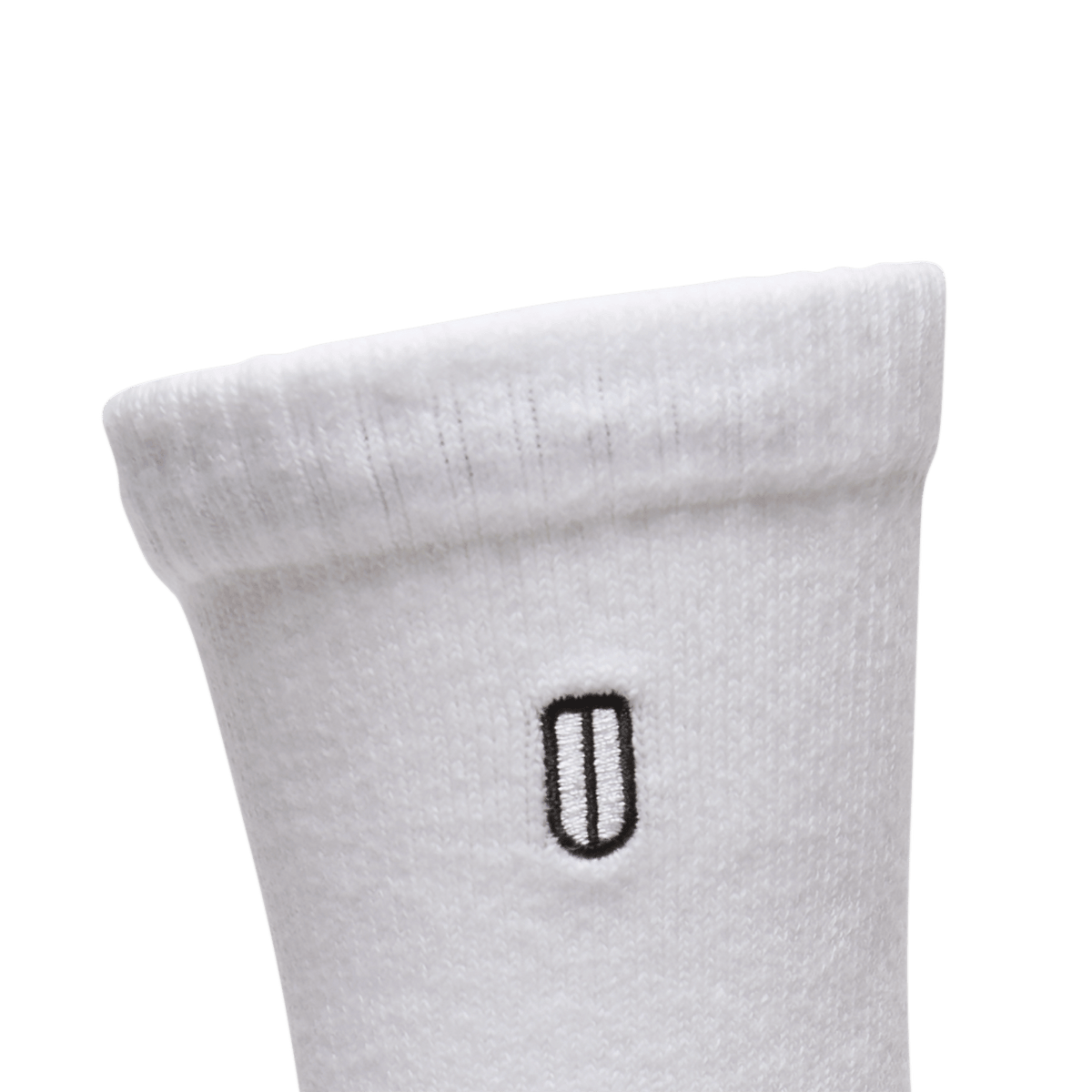 White Crew Sock