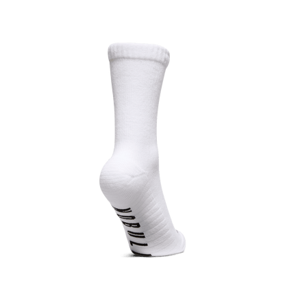 White Crew Sock