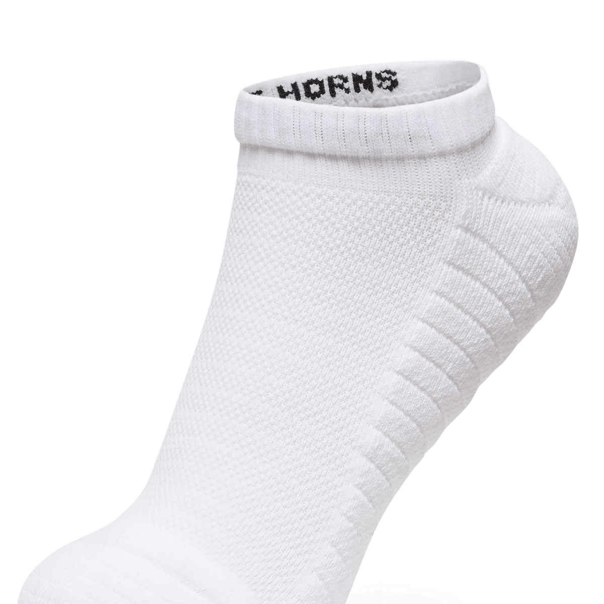 White Low Sock