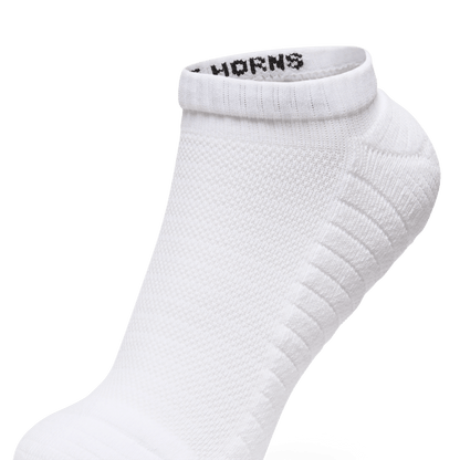 White Low Sock