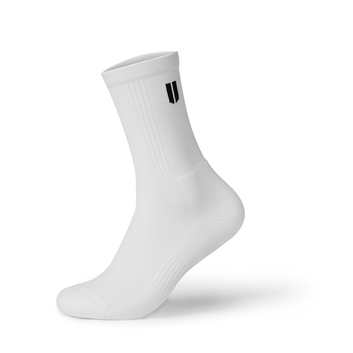 White Crew Performance Sock