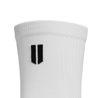 White Crew Performance Sock