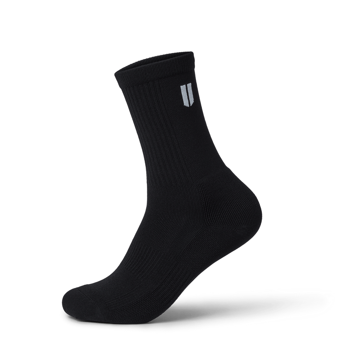 Black Crew Performance Sock