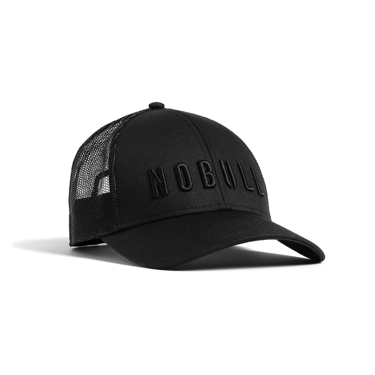 Black NOBULL Low Profile Trucker Hat