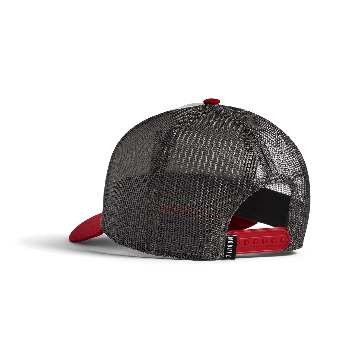 Mineral White Equestrian Red U NOBULL Trucker Hat