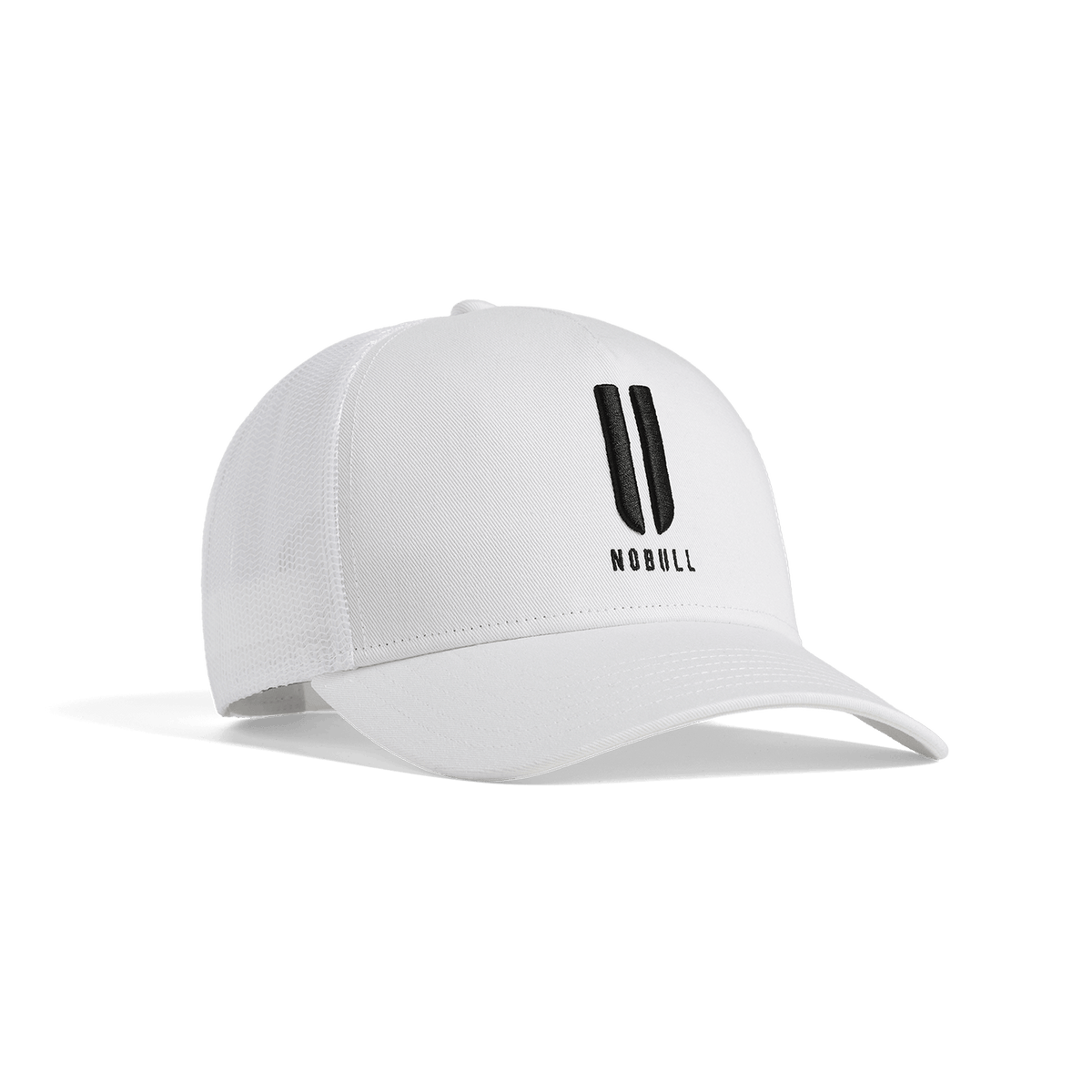 White U NOBULL Trucker Hat