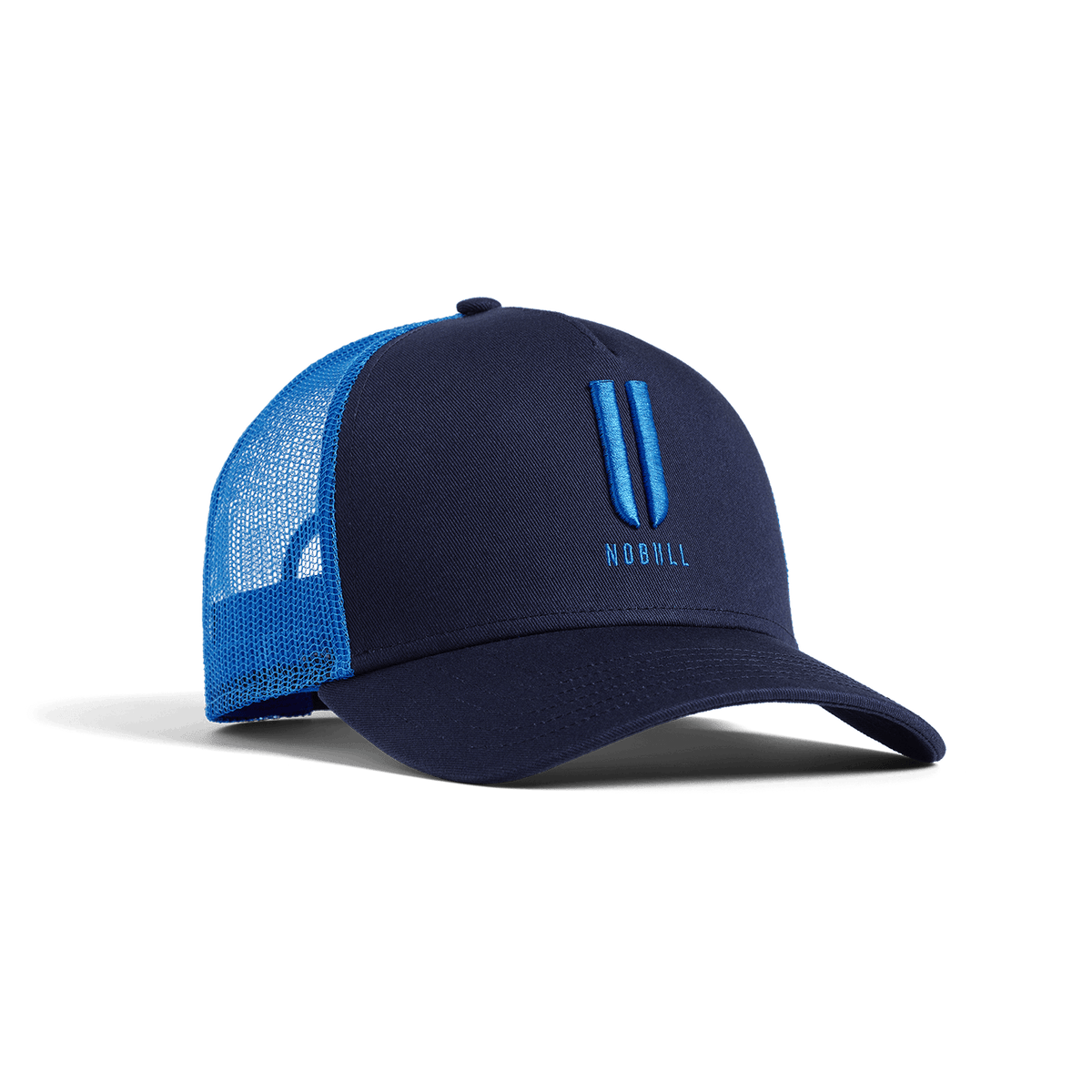 Night Navy Electric Blue U NOBULL Trucker Hat