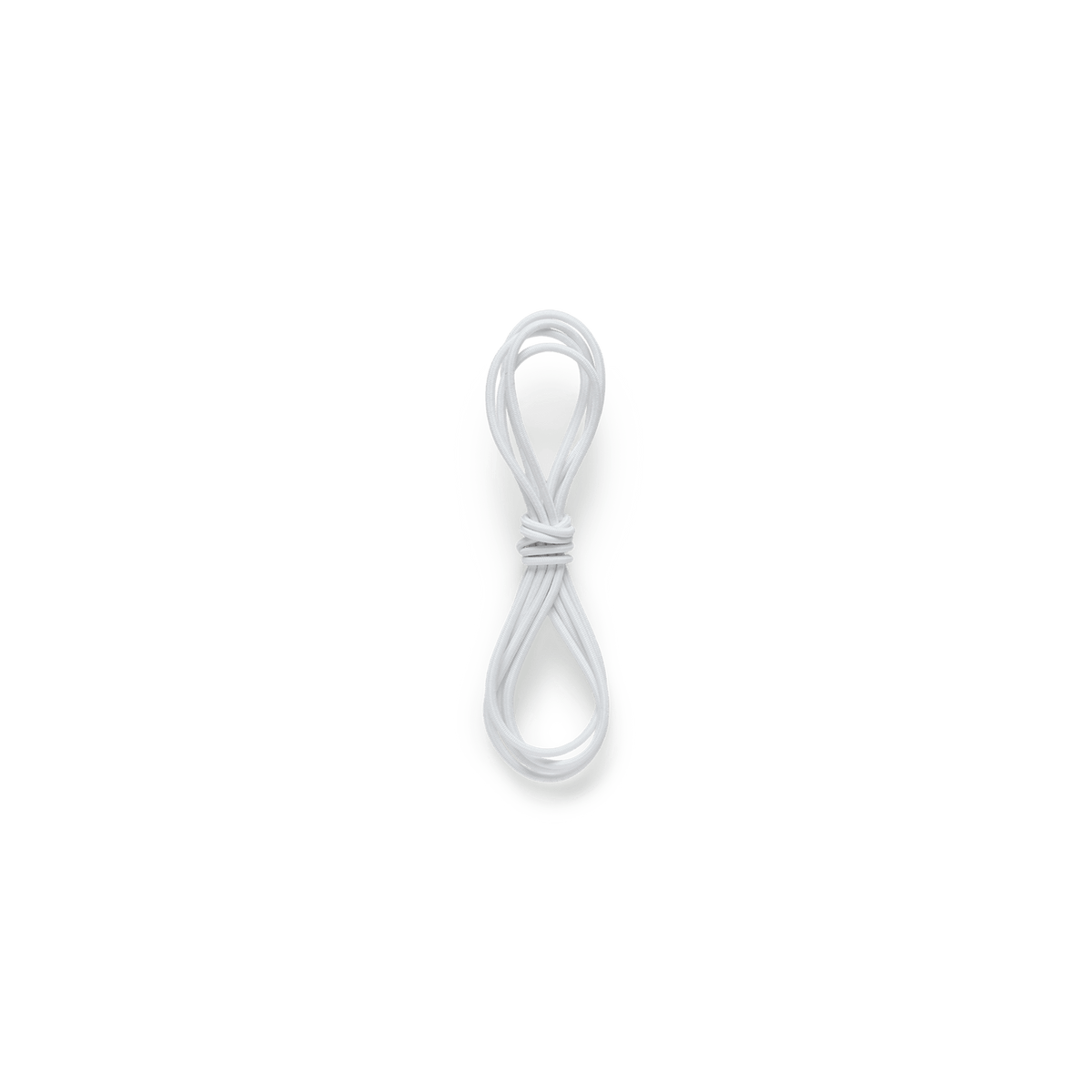 No-Tie Elastic Laces | White