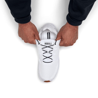 No-Tie Elastic Laces | White