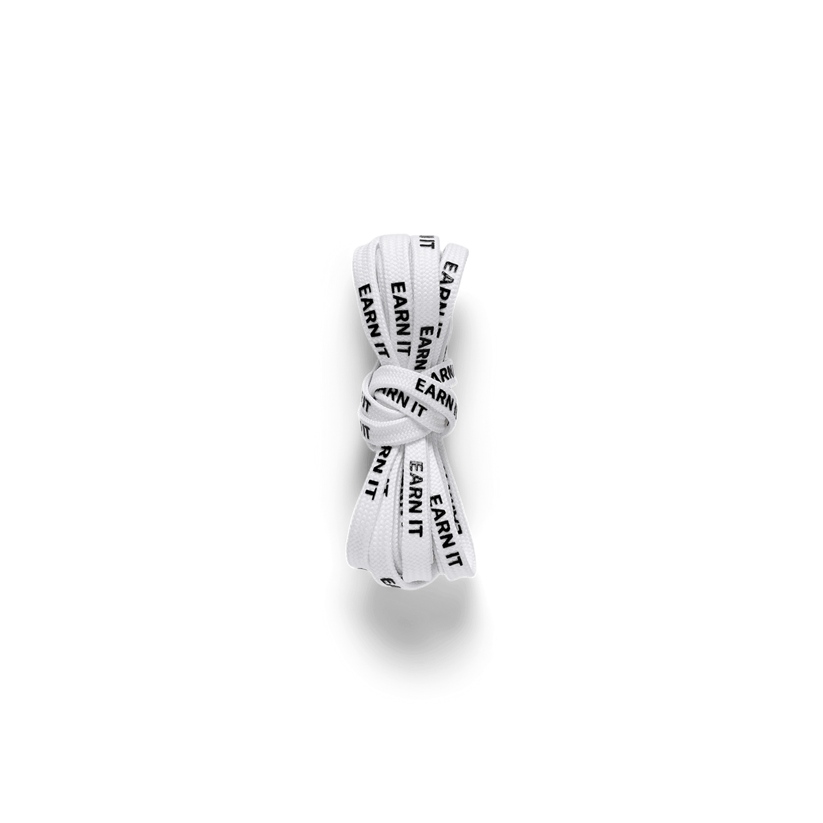 Shoelaces for High-Tops | White Earn It Repeat