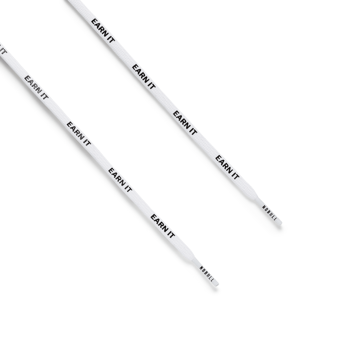 Shoelaces | White Earn It Repeat