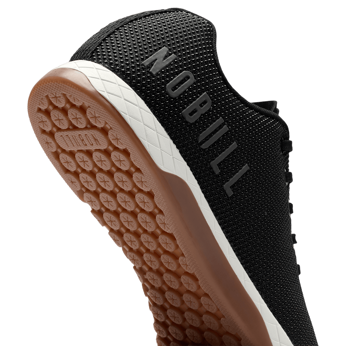 Women's Black White Gum Outwork Shoes