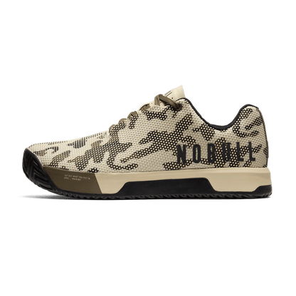 Women's Beige Camo Outwork Edge Shoes