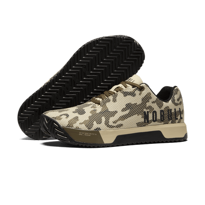Women's Beige Camo Outwork Edge Shoes
