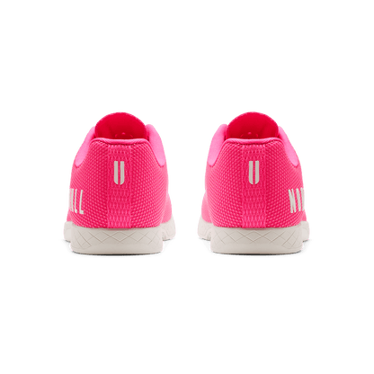 Women's Neon Pink Classic White Outwork Shoes