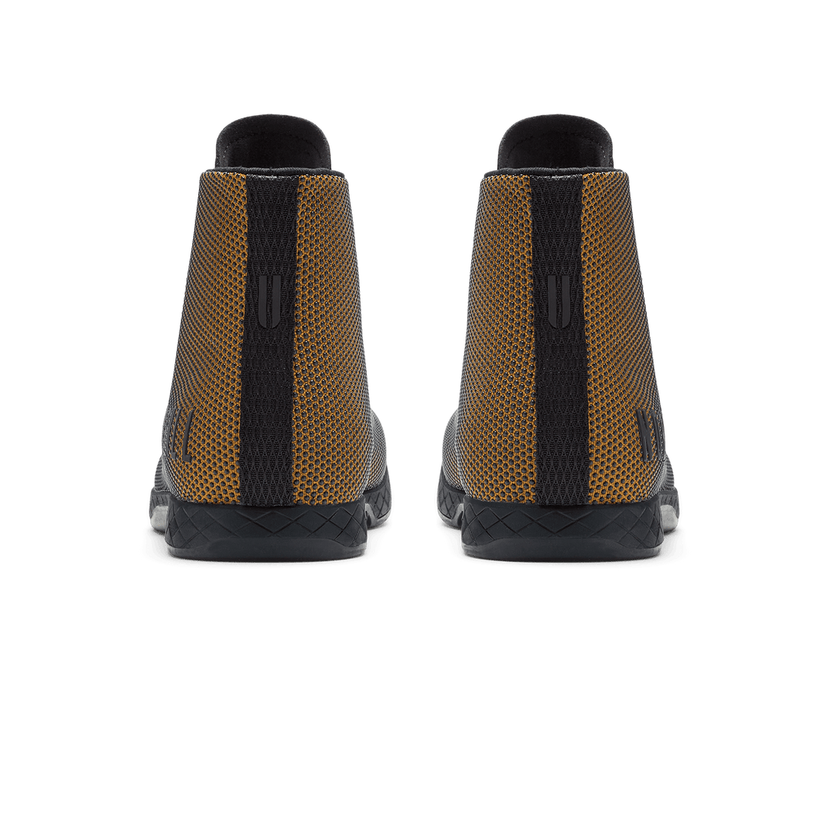 Women's Dark Tan Jet Black Outwork High-Top Shoes