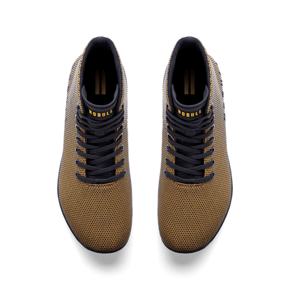Women's Dark Tan Jet Black Outwork High-Top Shoes