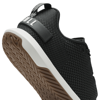Women's Jet Black Classic White Gum Outwork Flex Shoes