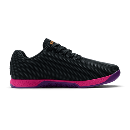 Women's Jet Black Signal Pink Outwork Shoes