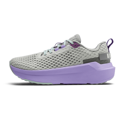 Women's Light Gray Purple Rose Journey 2 Shoes
