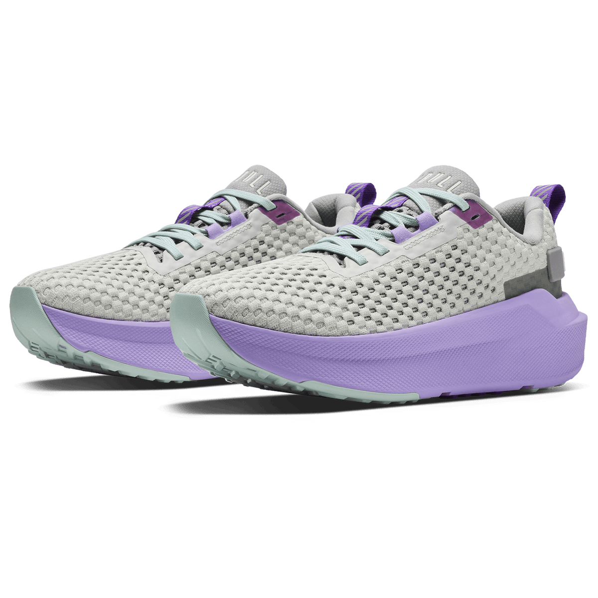 Women's Light Gray Purple Rose Journey 2 Shoes