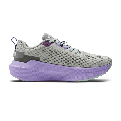 Women's Light Gray Purple Rose Journey 2 Shoes