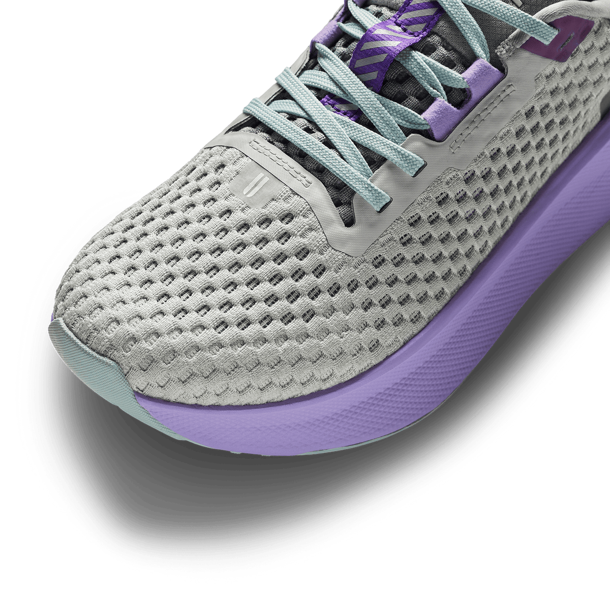 Women's Light Gray Purple Rose Journey 2 Shoes