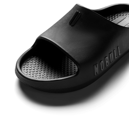 Women's Jet Black Recharge Slide