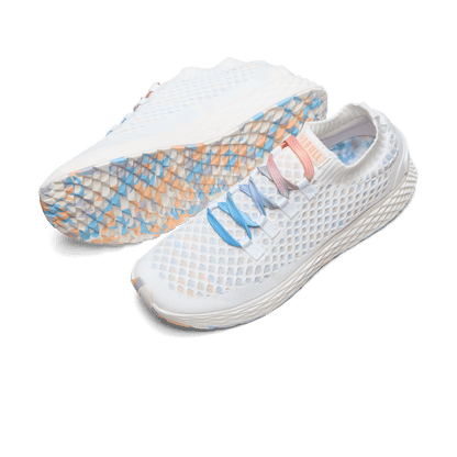 Women's White Peach Allday Knit Shoes