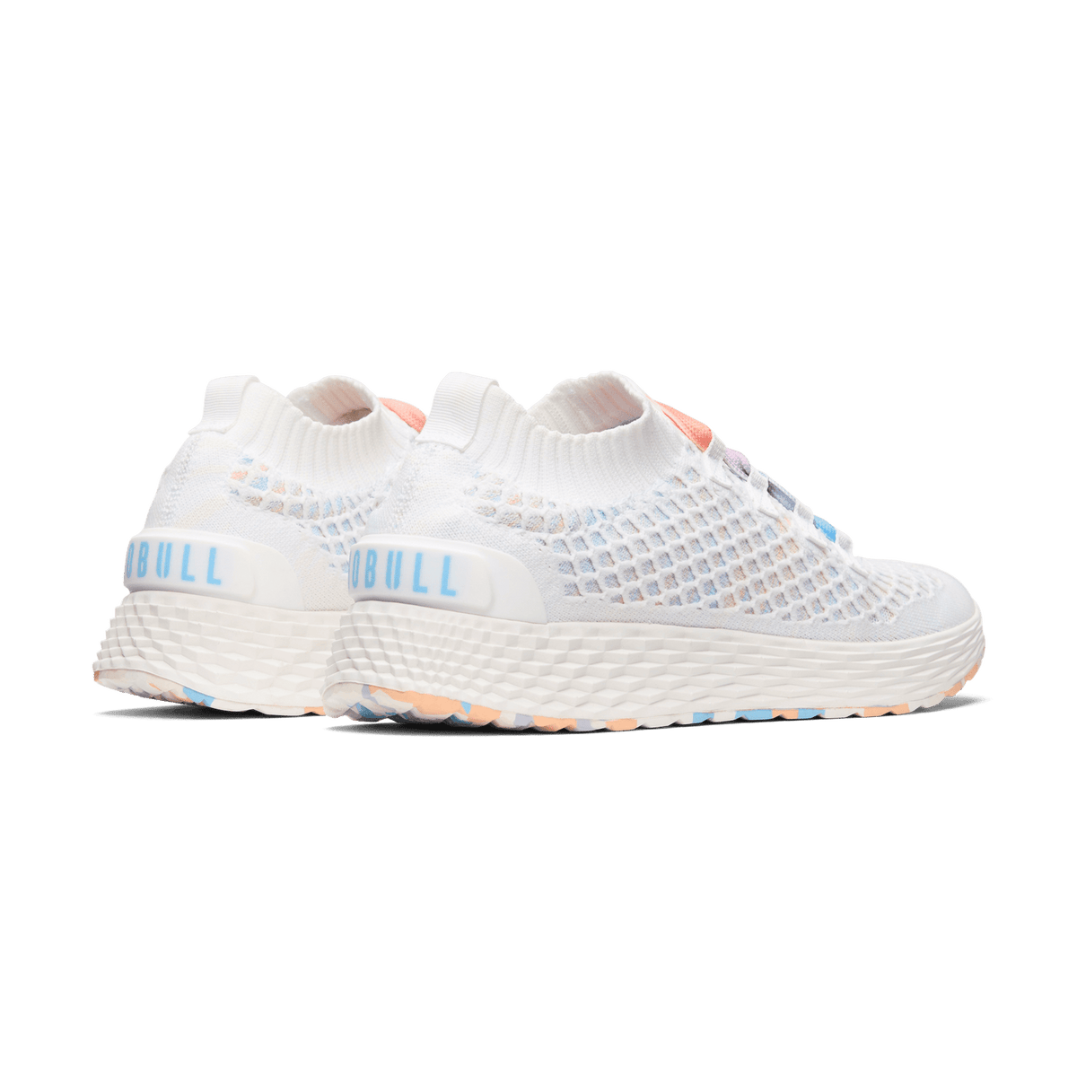 Women's White Peach Allday Knit Shoes