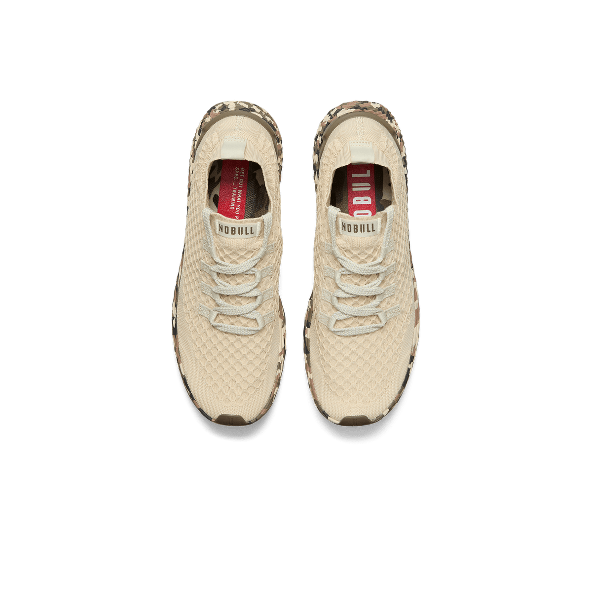 Women's Beige Camo Allday Knit Shoes