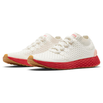 Women's Classic White Punch Allday Knit Shoes